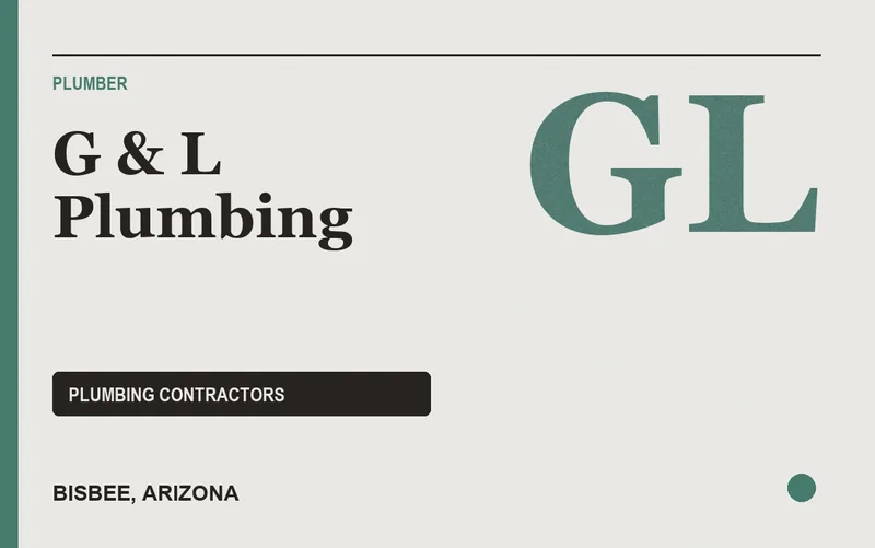 G & L Plumbing in Bisbee, Arizona