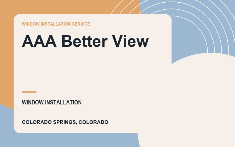 AAA Better View in Colorado Springs, Colorado