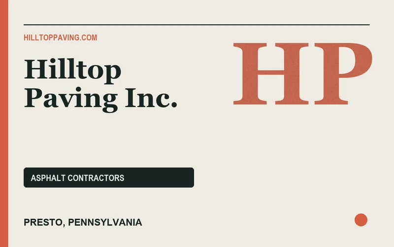 Hilltop Paving Inc. in Presto, Pennsylvania