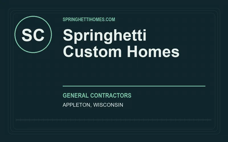 Springhetti Custom Homes in Appleton, Wisconsin