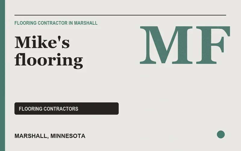 Mike's flooring in Marshall, Minnesota