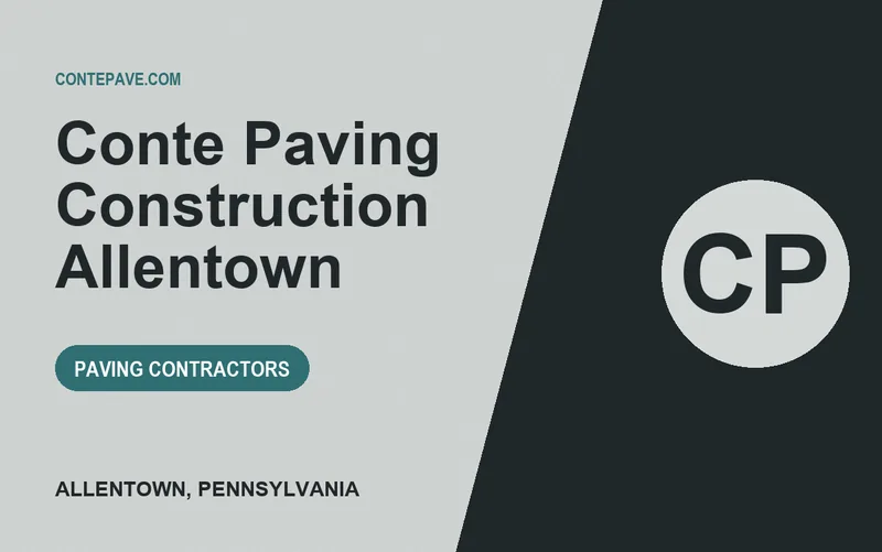 Conte Paving Construction Allentown in Allentown, Pennsylvania