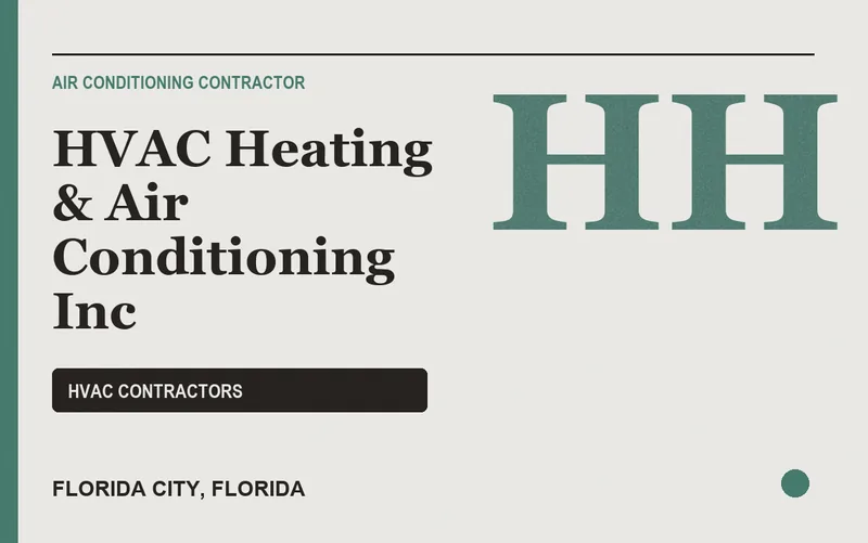 HVAC Heating & Air Conditioning Inc in Florida City, Florida