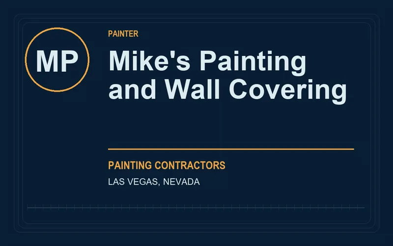 Mike's Painting and Wall Covering in Las Vegas, Nevada
