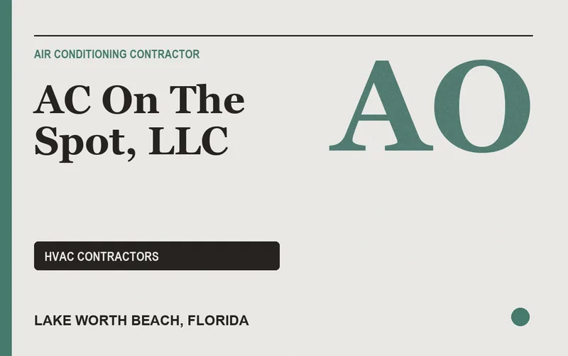 AC On The Spot, LLC in Lake Worth Beach, Florida