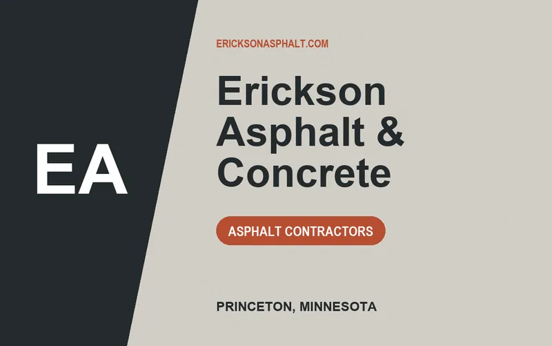 Erickson Asphalt & Concrete in Princeton, Minnesota