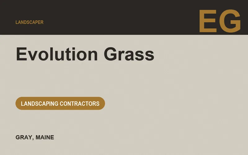 Evolution Grass in Gray, Maine