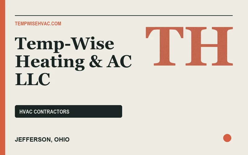 Temp-Wise Heating & AC LLC in Jefferson, Ohio
