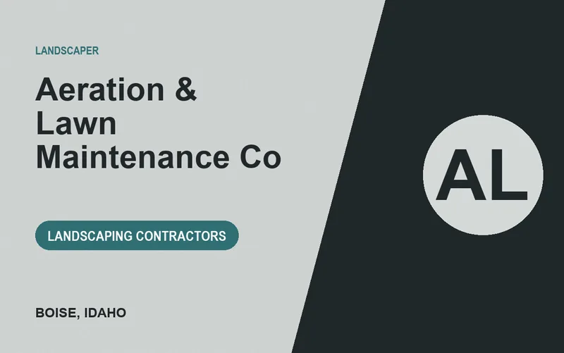 Aeration & Lawn Maintenance Co in Boise, Idaho