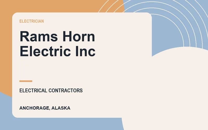 Rams Horn Electric Inc in Anchorage, Alaska