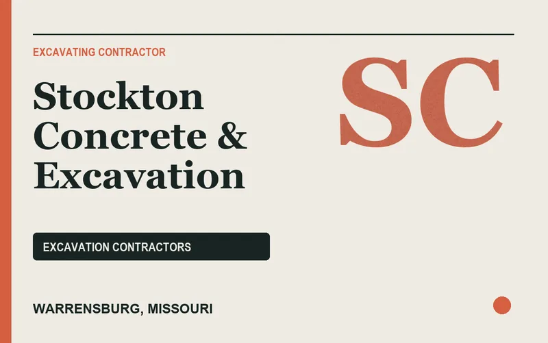 Stockton Concrete & Excavation in Warrensburg, Missouri