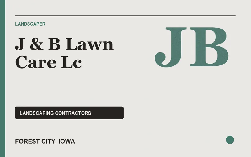 J & B Lawn Care Lc in Forest City, Iowa