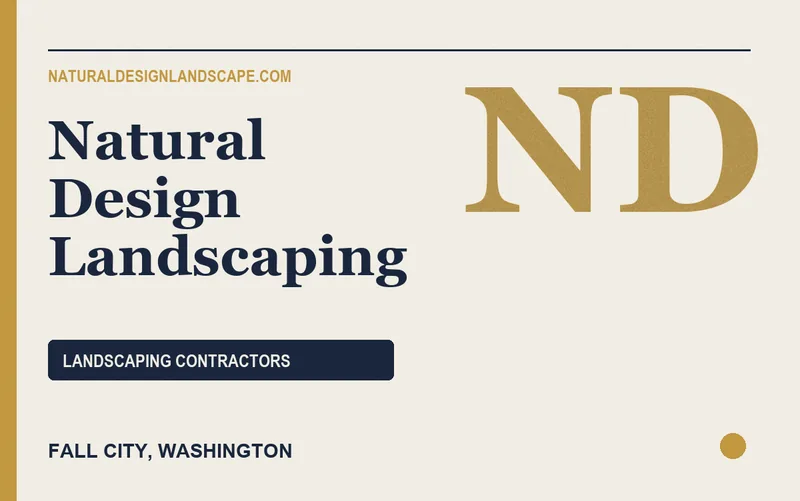 Natural Design Landscaping in Fall City, Washington