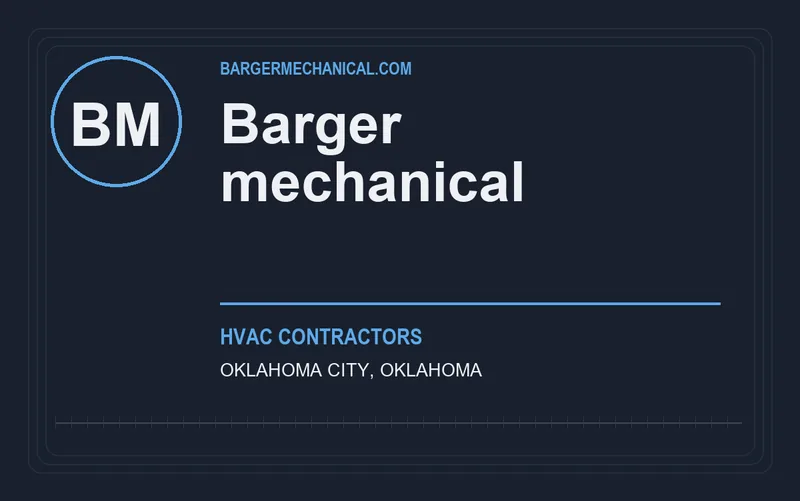 Barger mechanical in Oklahoma City, Oklahoma
