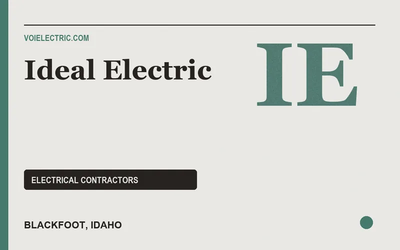 Ideal Electric in Blackfoot, Idaho