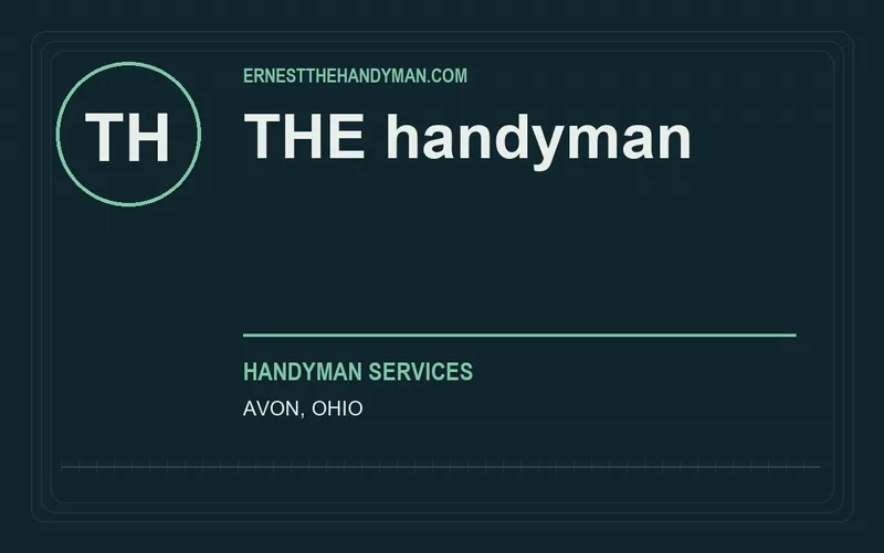 THE handyman in Avon, Ohio