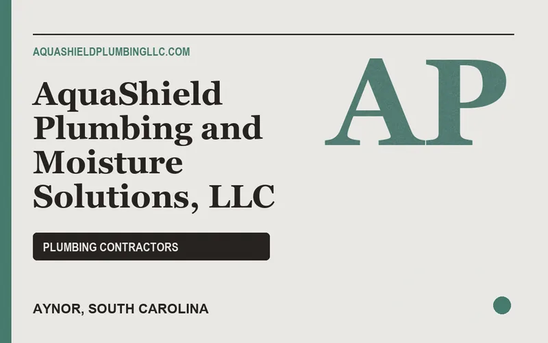 AquaShield Plumbing and Moisture Solutions, LLC in Aynor, South Carolina
