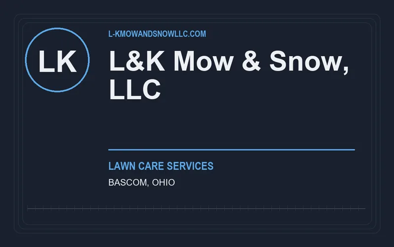 L&K Mow & Snow, LLC in Bascom, Ohio