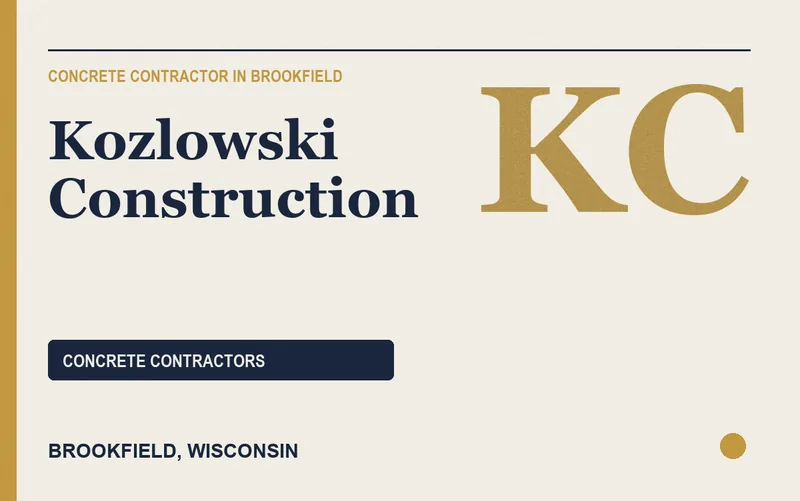 Kozlowski Construction in Brookfield, Wisconsin