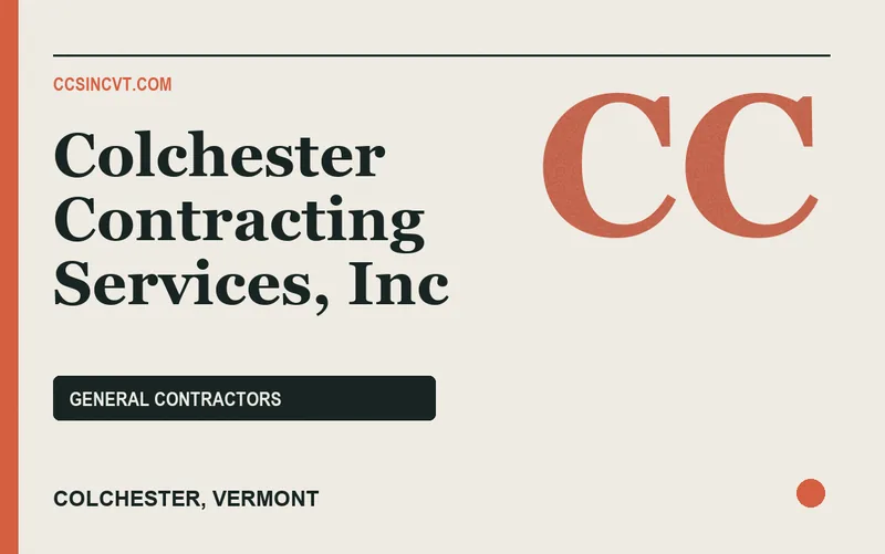 Colchester Contracting Services, Inc in Colchester, Vermont