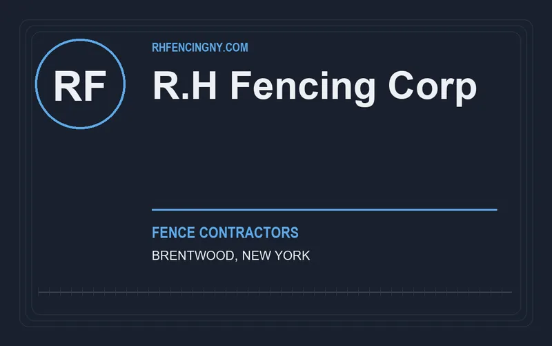 R.H Fencing Corp in Brentwood, New York