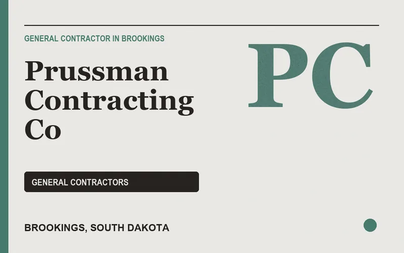 Prussman Contracting Co in Brookings, South Dakota