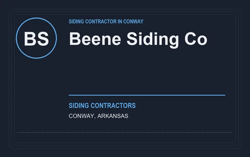 Beene Siding Co in Conway, Arkansas