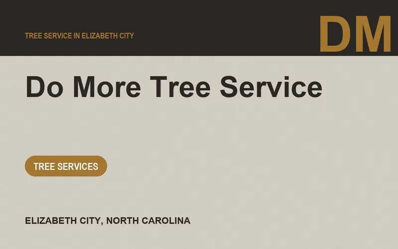 Do More Tree Service in Elizabeth City, North Carolina