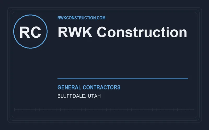 RWK Construction in Bluffdale, Utah