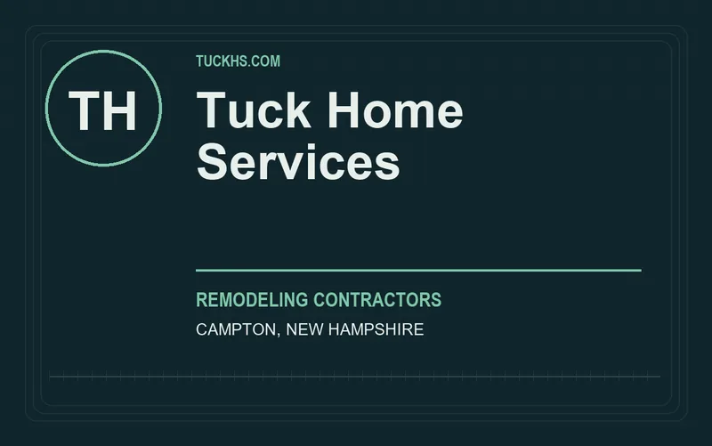Tuck Home Services in Campton, New Hampshire