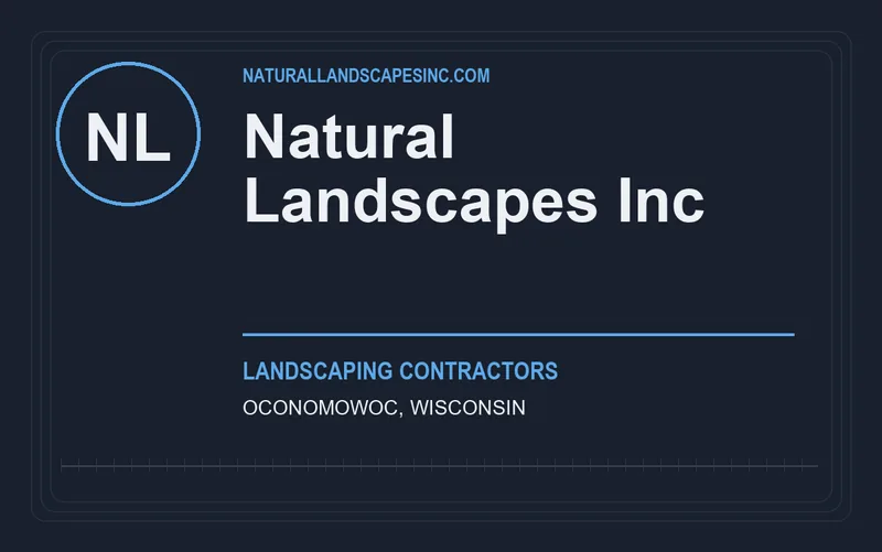 Natural Landscapes Inc in Oconomowoc, Wisconsin