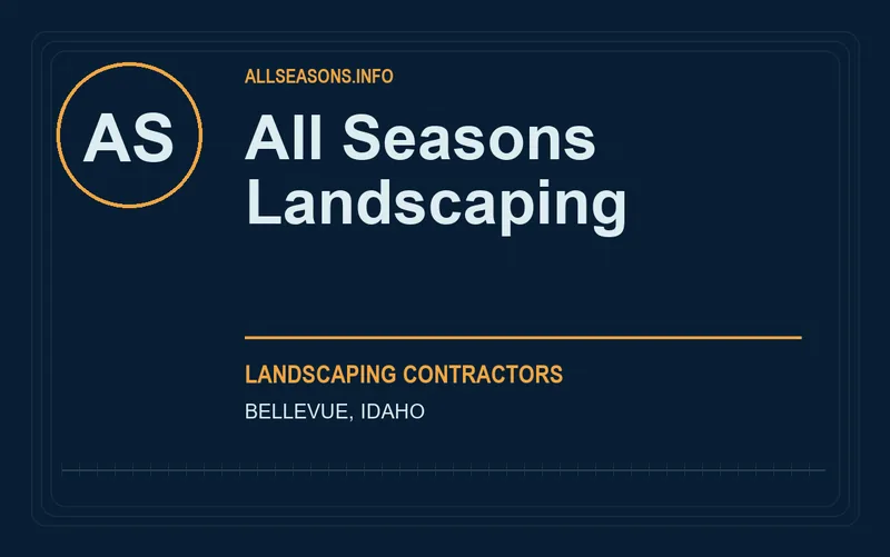 All Seasons Landscaping in Bellevue, Idaho