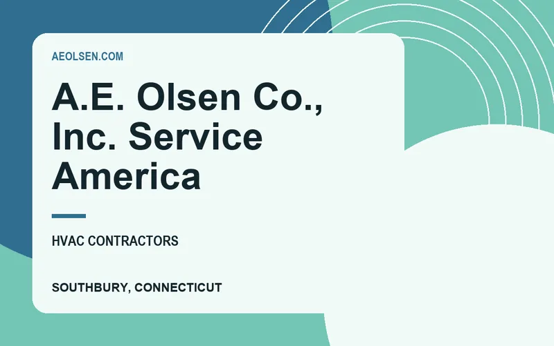 A.E. Olsen Co., Inc. Service America in Southbury, Connecticut