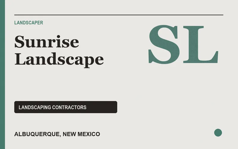 Sunrise Landscape in Albuquerque, New Mexico