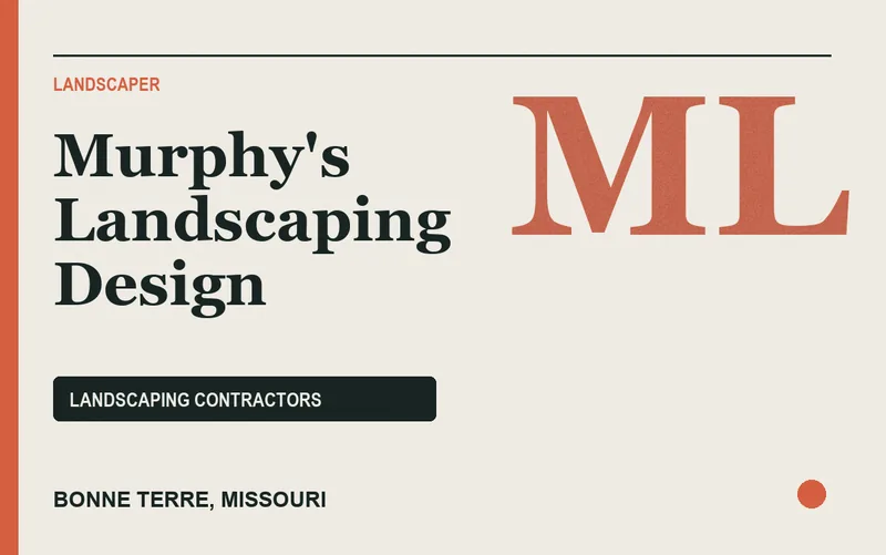 Murphy's Landscaping Design in Bonne Terre, Missouri