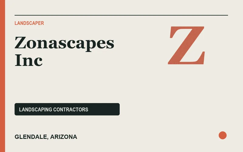 Zonascapes Inc in Glendale, Arizona