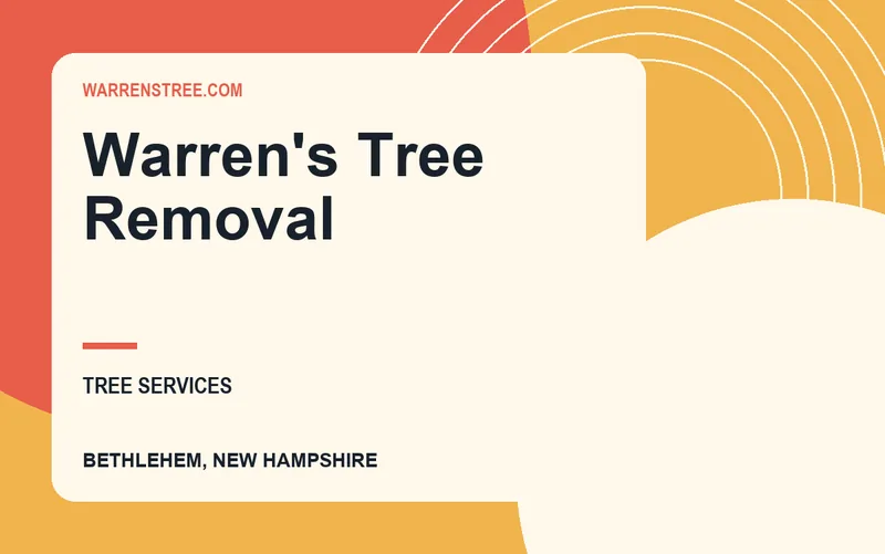Warren's Tree Removal in Bethlehem, New Hampshire