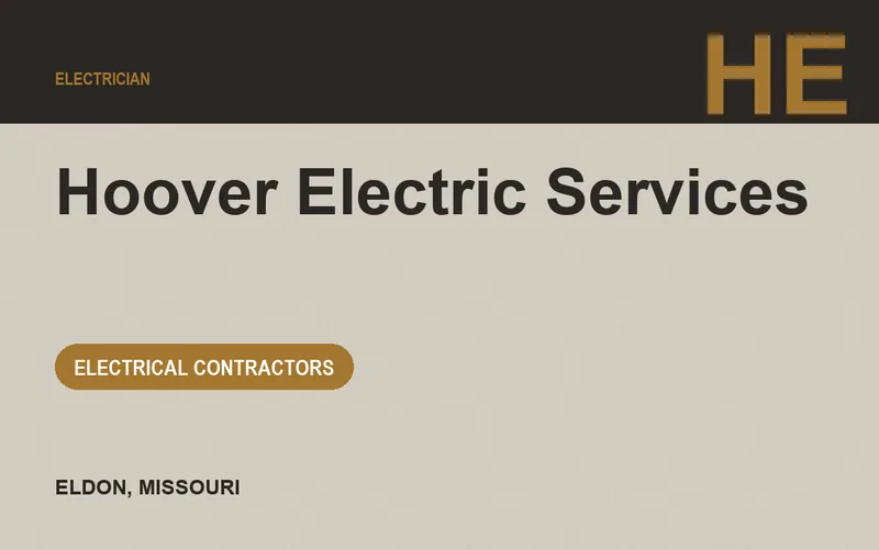Hoover Electric Services in Eldon, Missouri