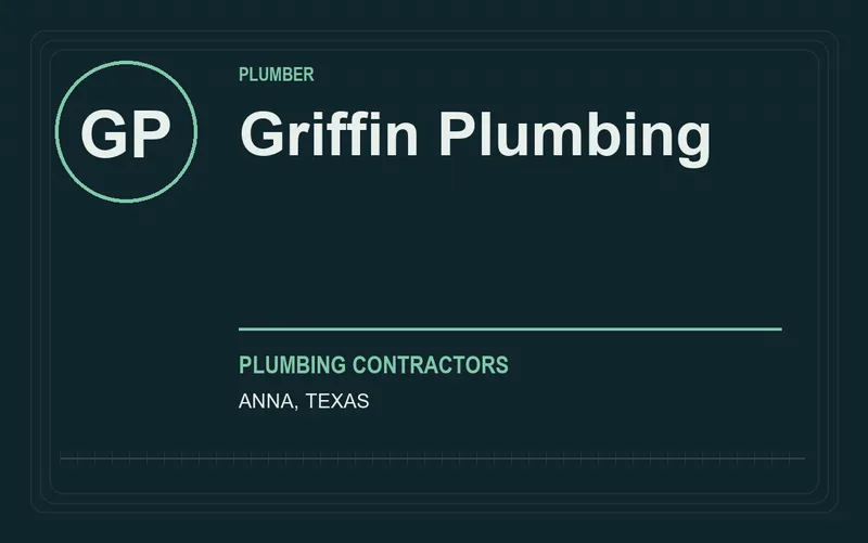 Griffin Plumbing in Anna, Texas