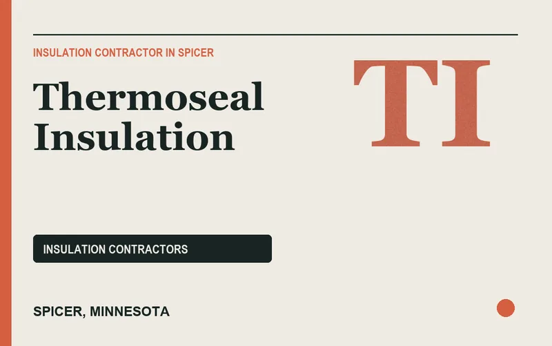 Thermoseal Insulation in Spicer, Minnesota