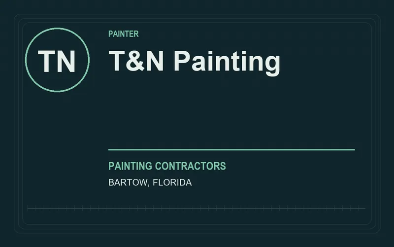 T&N Painting in Bartow, Florida