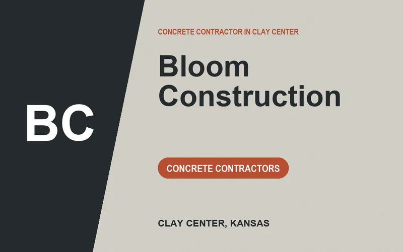 Bloom Construction in Clay Center, Kansas