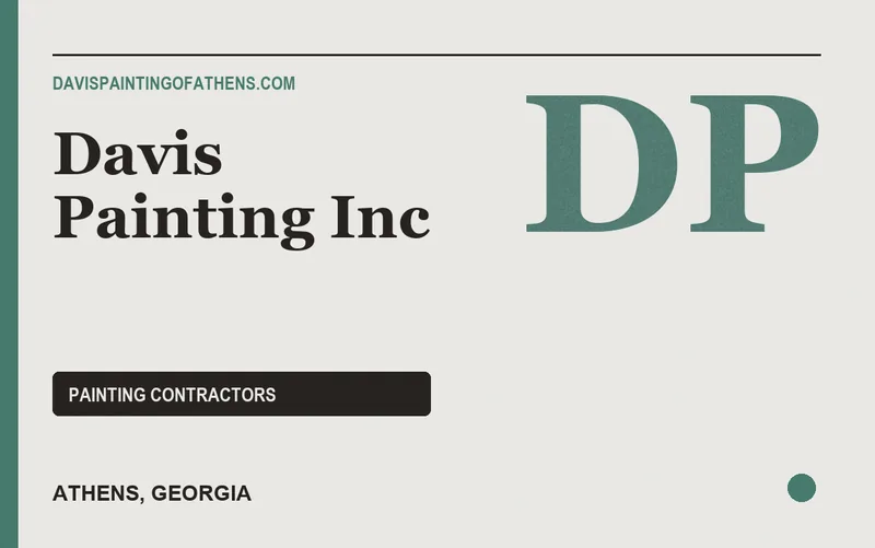 Davis Painting Inc in Athens, Georgia