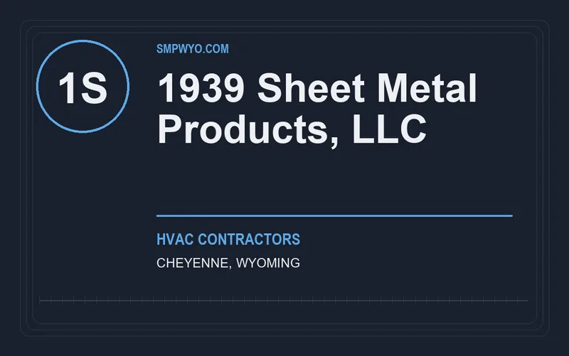 1939 Sheet Metal Products, LLC in Cheyenne, Wyoming