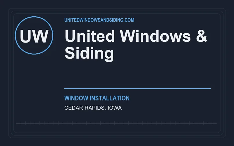 United Windows & Siding in Cedar Rapids, Iowa