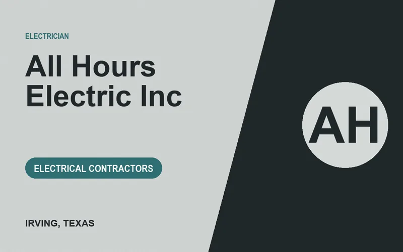 All Hours Electric Inc in Irving, Texas