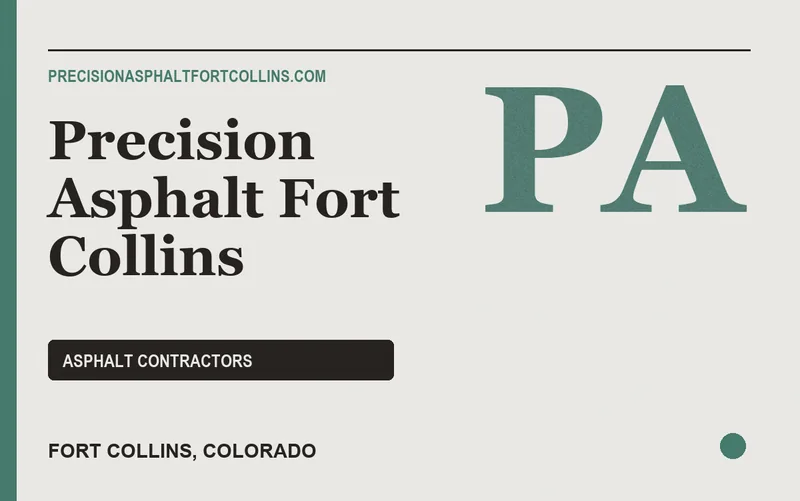 Precision Asphalt Fort Collins in Fort Collins, Colorado