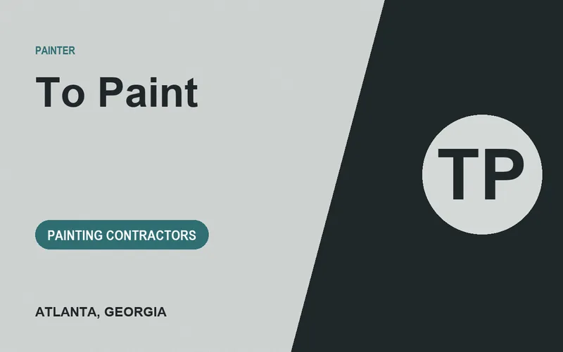 To Paint in Atlanta, Georgia