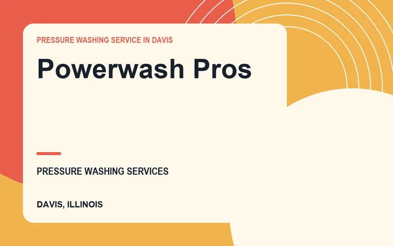 Powerwash Pros in Davis, Illinois