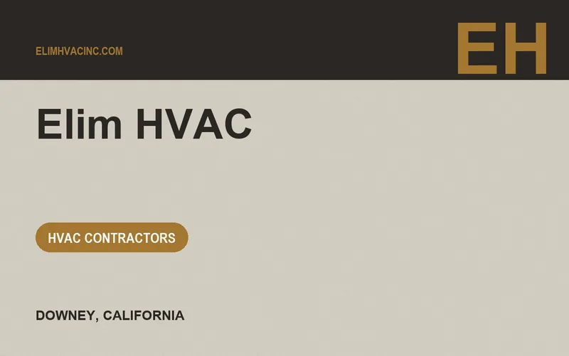 Elim HVAC in Downey, California